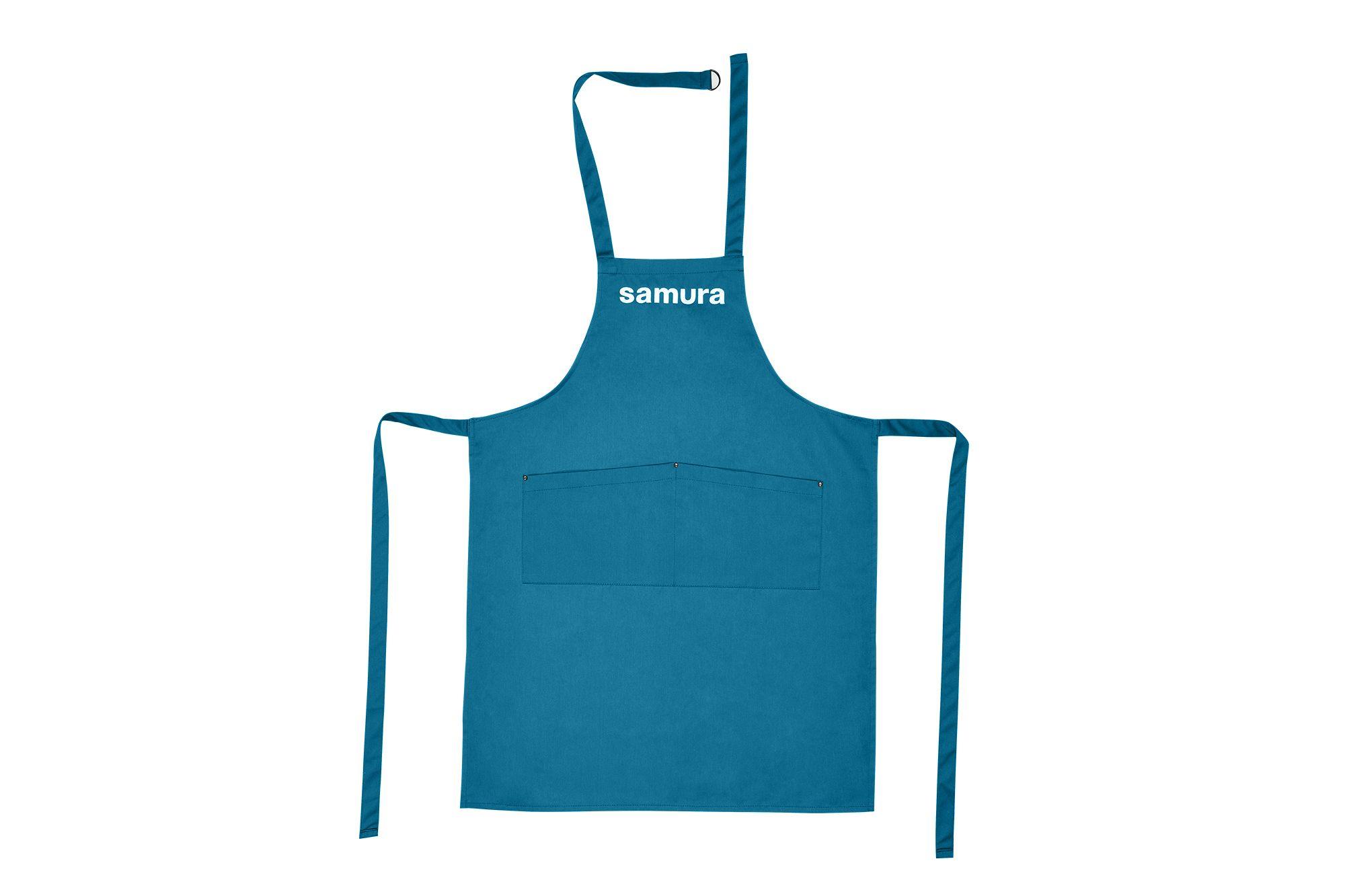 SAP-02BL Фартук малый, голубой