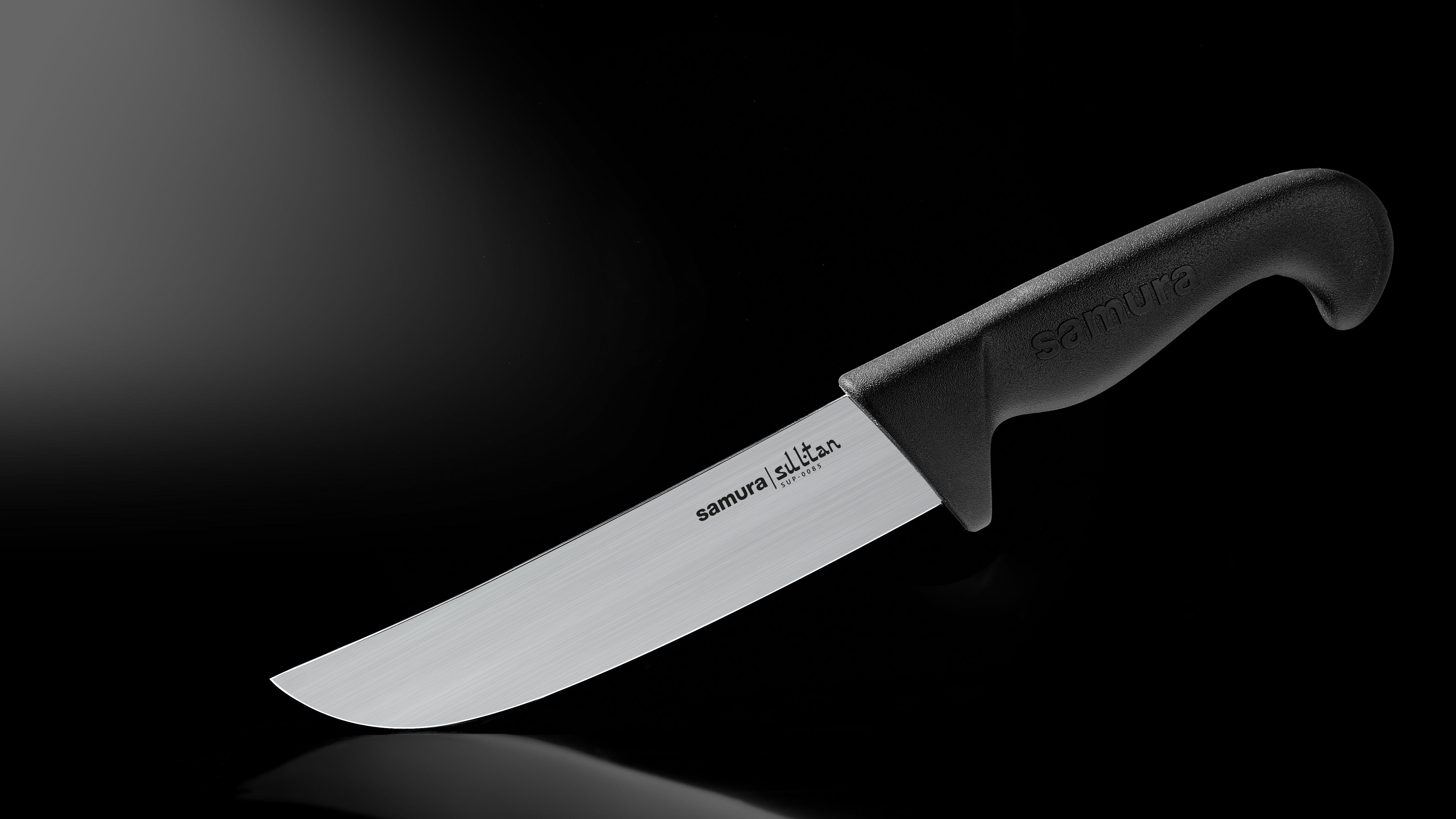 SUP-0085 Нож кухонный "Samura SULTAN PRO" Шеф 166 мм, ТЭП, AUS-8