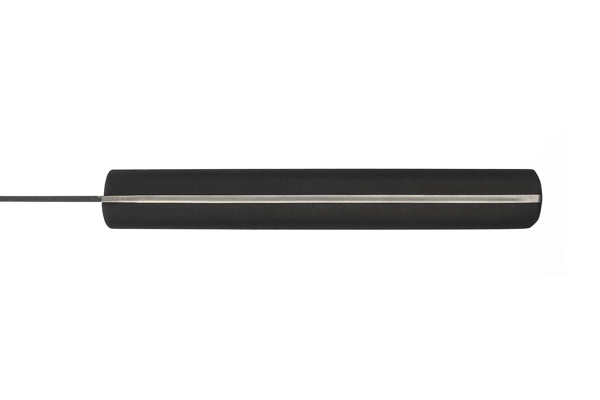 SH-0096 Нож кухонный "Samura SHADOW" Гранд Сантоку с покр. Black-coating 197мм, AUS-8, ABS пластик