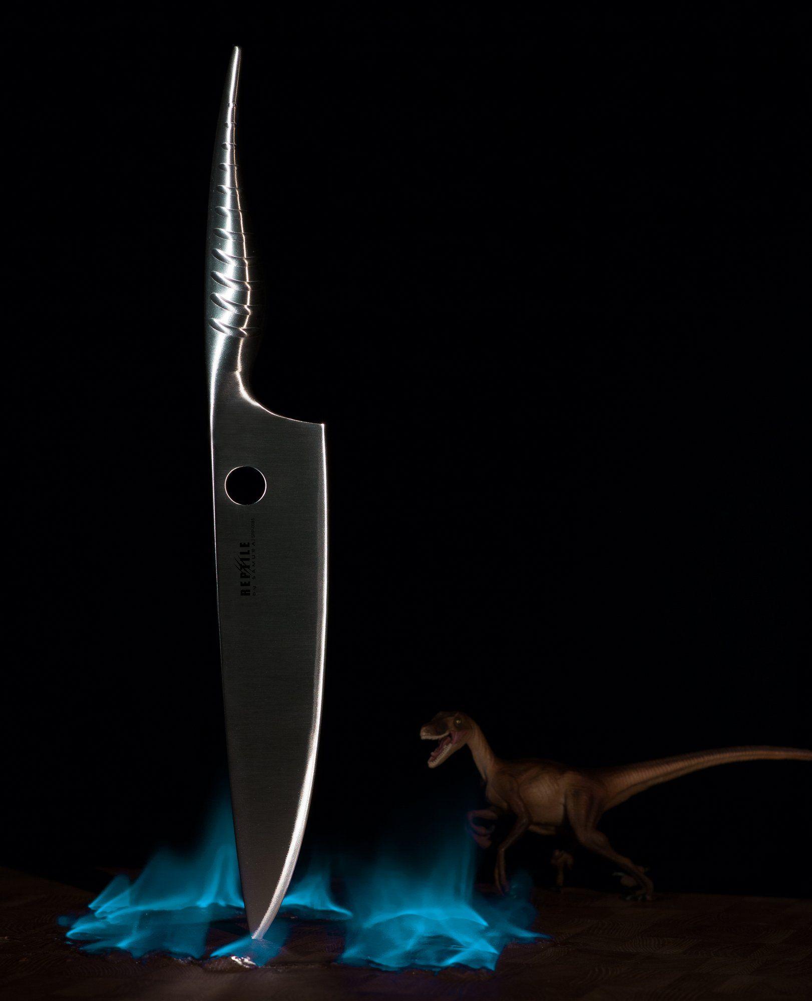 SRP-0085 Нож кухонный "Samura REPTILE" Шеф 200 мм, AUS-10