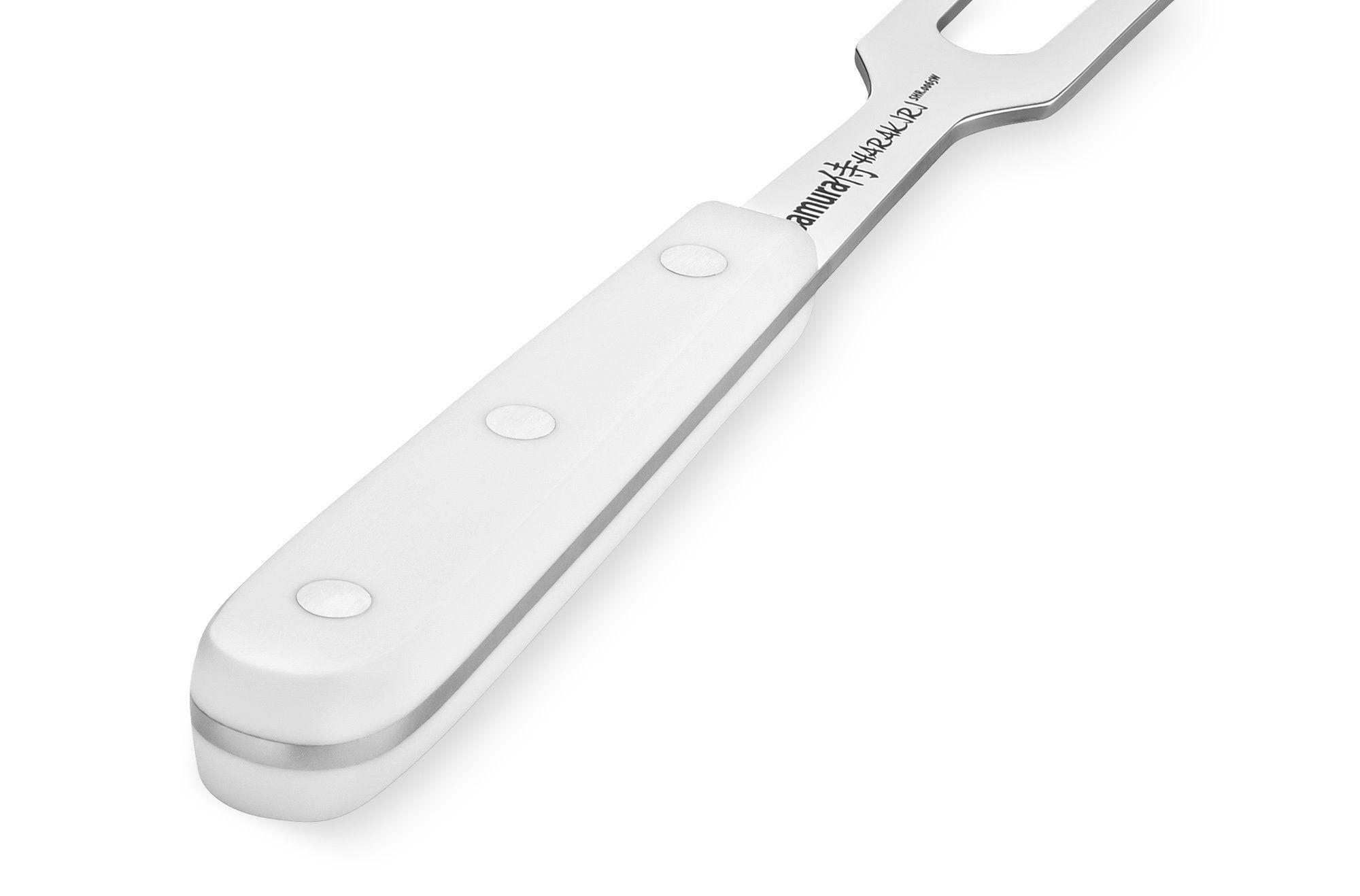 SHR-0065W Вилка для мяса "Samura HARAKIRI" 208 мм, ABS пластик