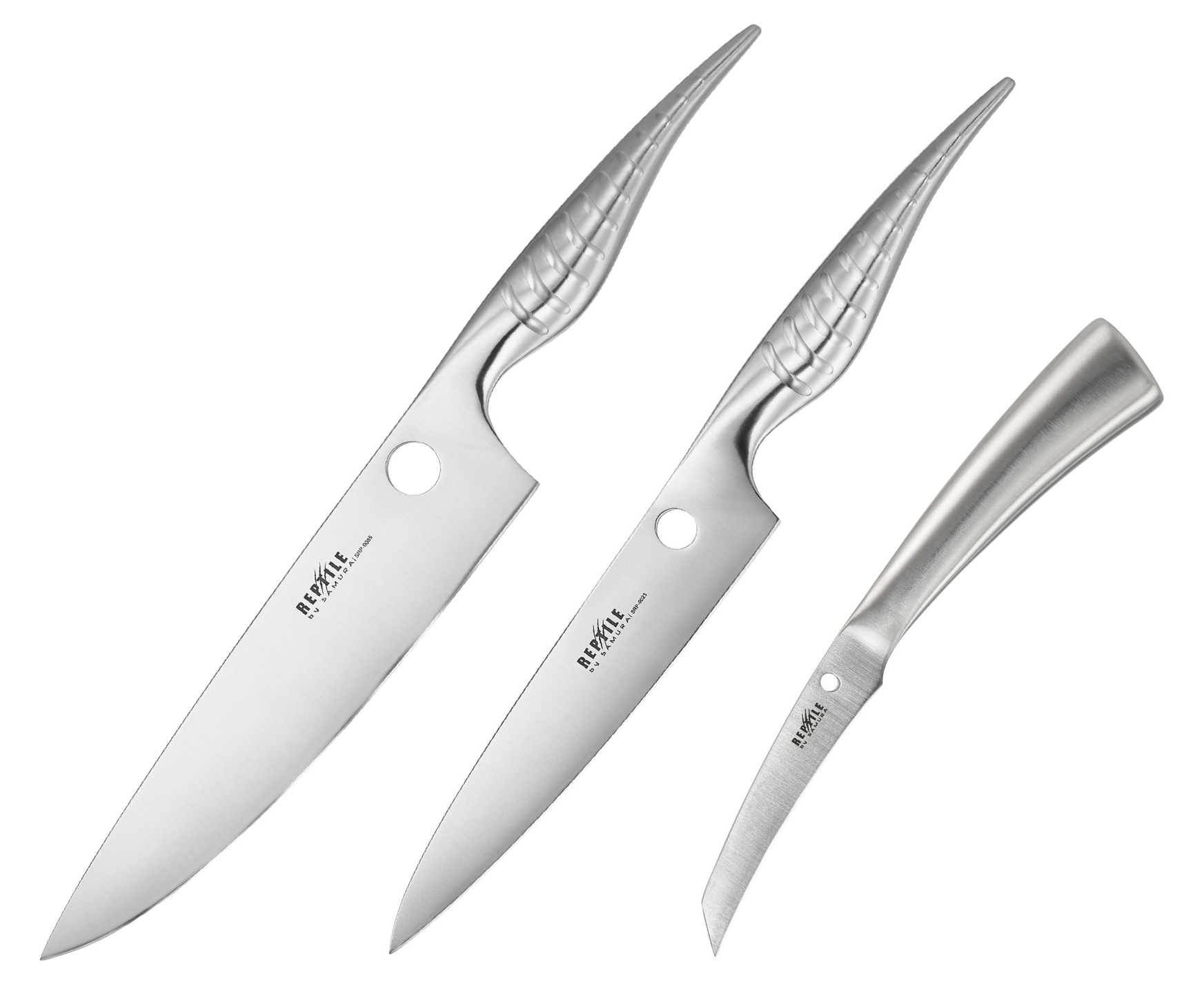 SRP-0220 Набор из 3 ножей "Samura REPTILE" (10, 23, 85), AUS-10