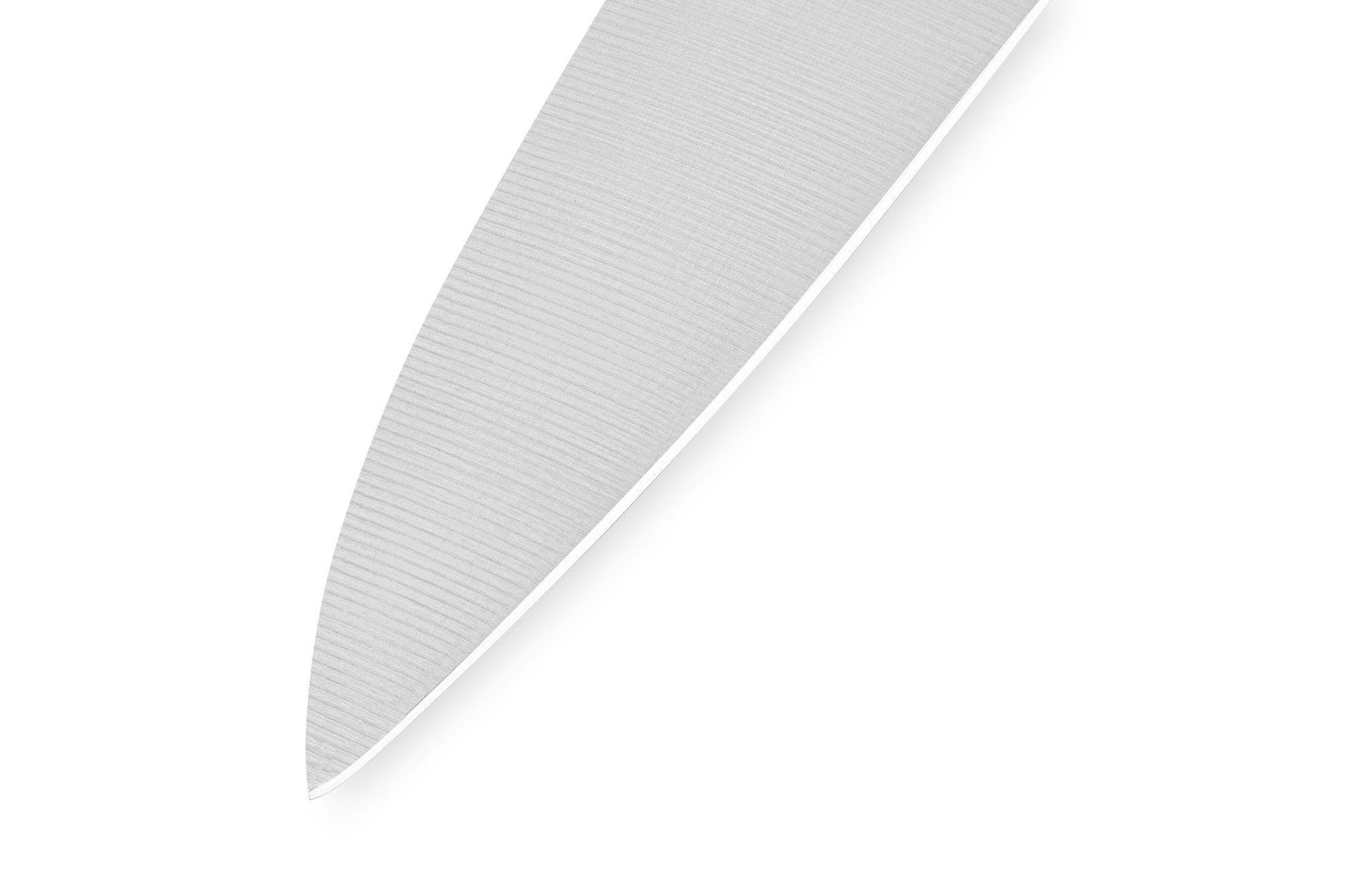 SHR-0085B Нож кухонный "Samura HARAKIRI" Шеф 208 мм, коррозионно-стойкая сталь, ABS пластик (Уценка, повреждена упаковка)
