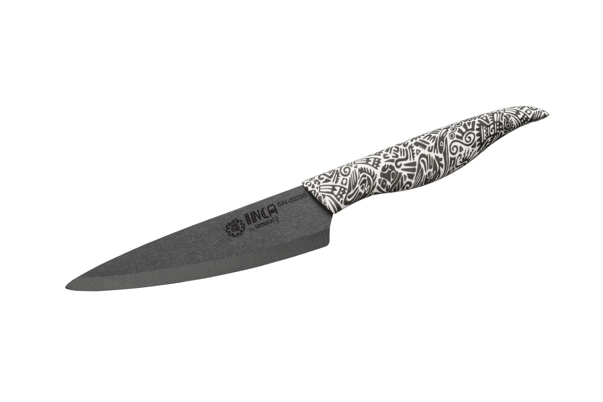 SIN-0220B Набор из 3-х ножей "Samura Inca", чёрная циркониевая керамика