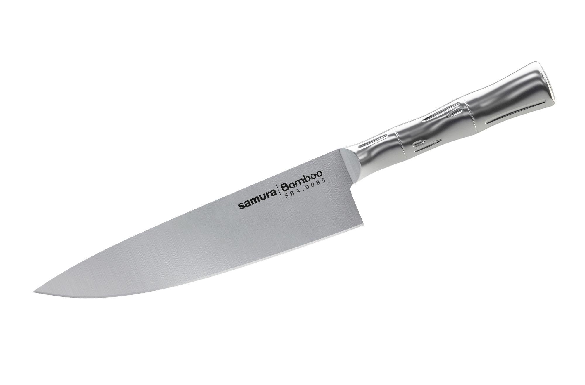 SBA-0085 Нож кухонный "Samura Bamboo" Шеф 200мм, AUS-8 