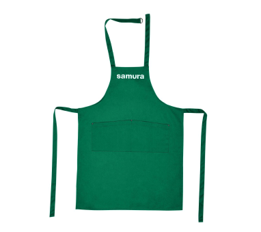 Кухонный фартук "зеленый" Samura Малый "M"