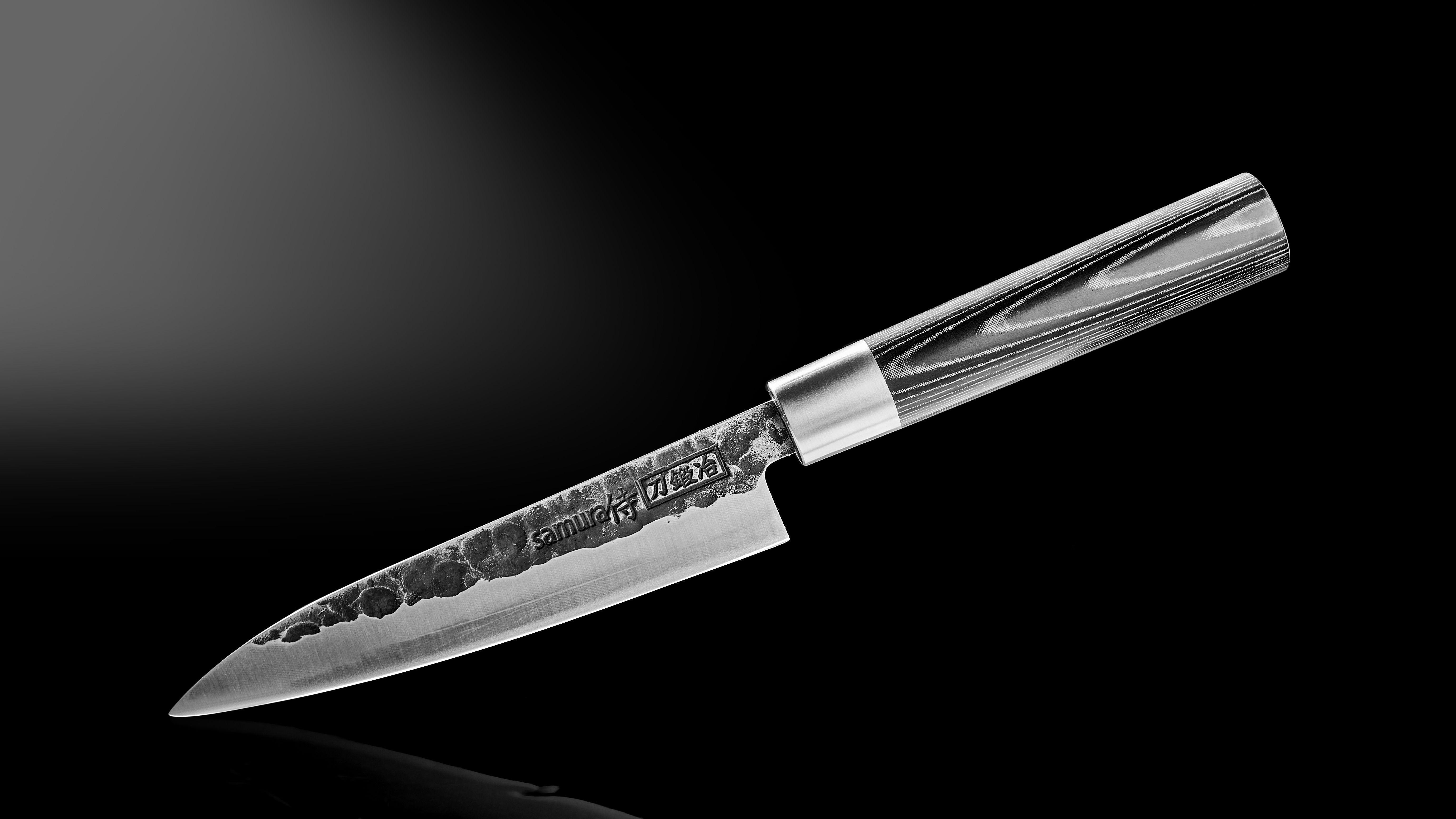 SBL-0023 Набор: нож кухонный "Samura BLACKSMITH" универсальный 162 мм