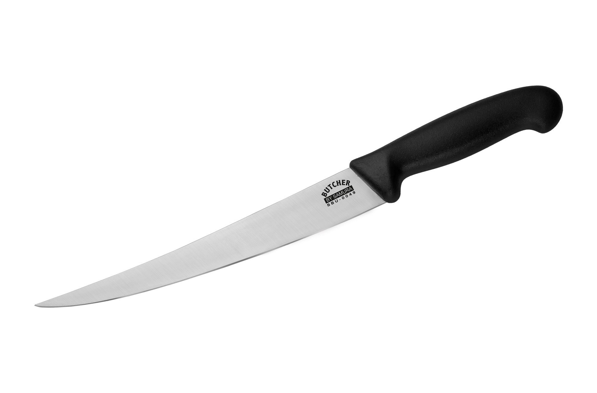 SBU-0049 Нож кухонный "Samura BUTCHER" для нарезки, длинный Слайсер 253  мм, ТЭП, AUS-8