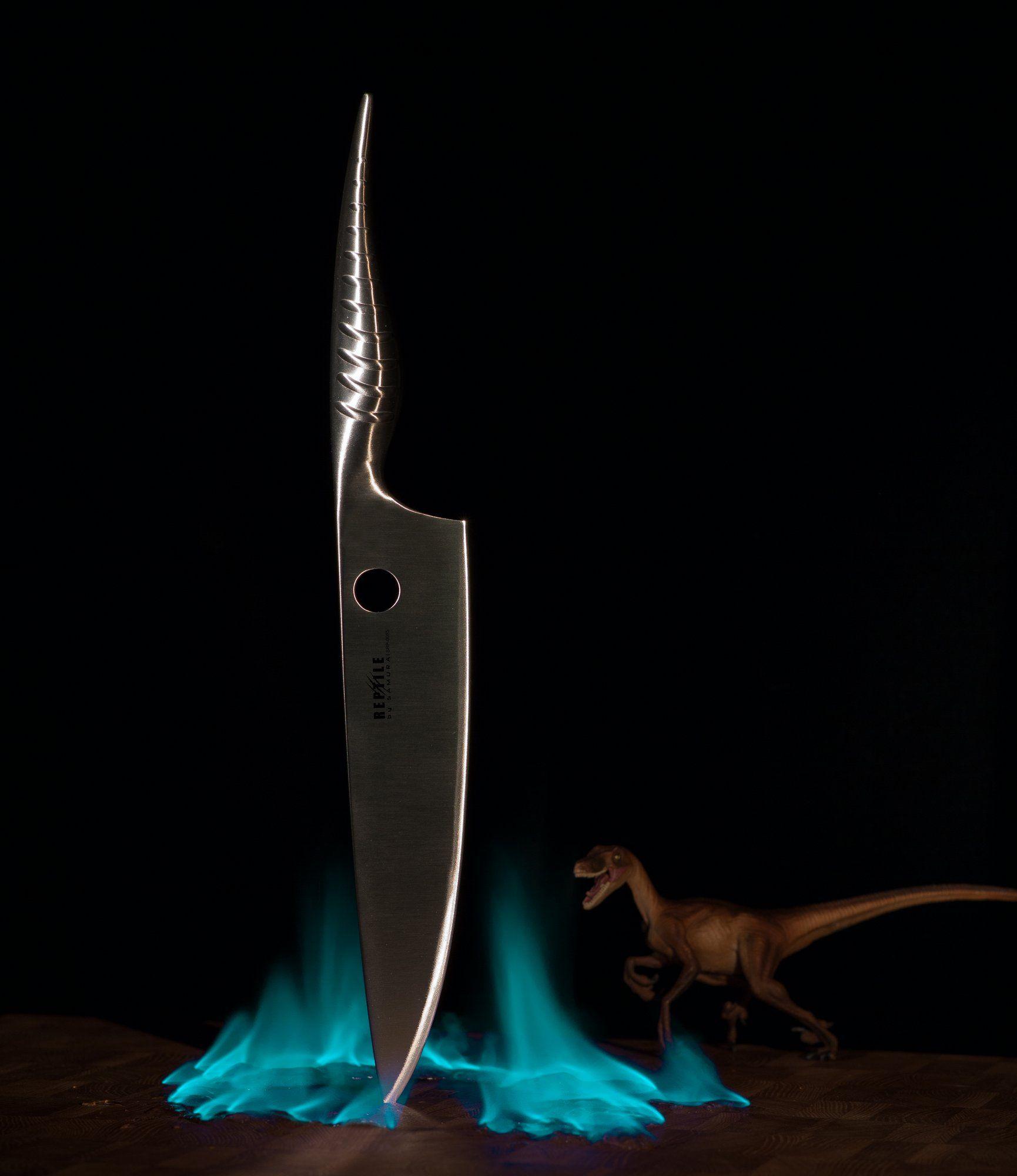 SRP-0085 Нож кухонный "Samura REPTILE" Шеф 200 мм, AUS-10