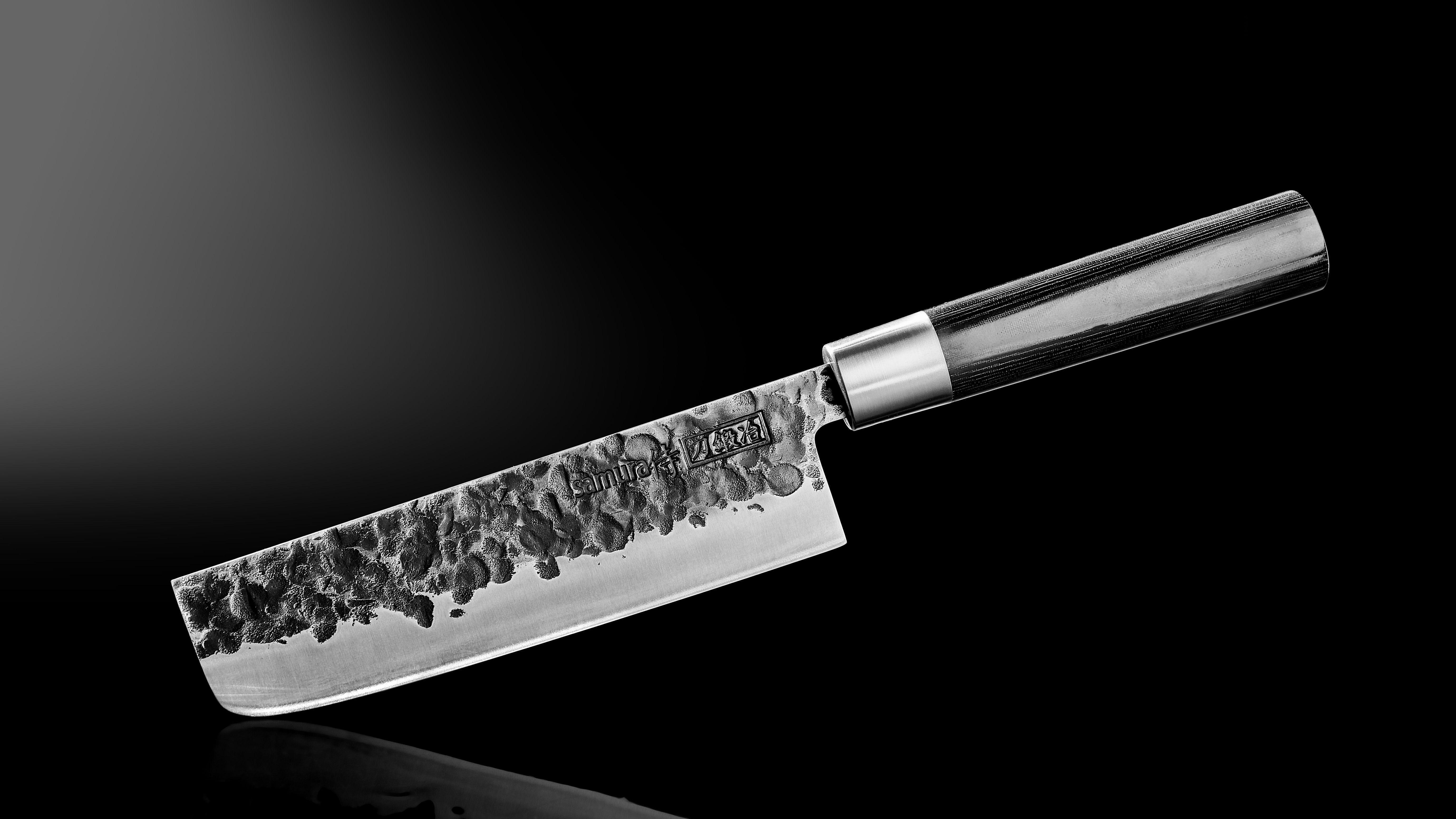 SBL-0043 Набор: нож кухонный "Samura BLACKSMITH" накири 168 мм