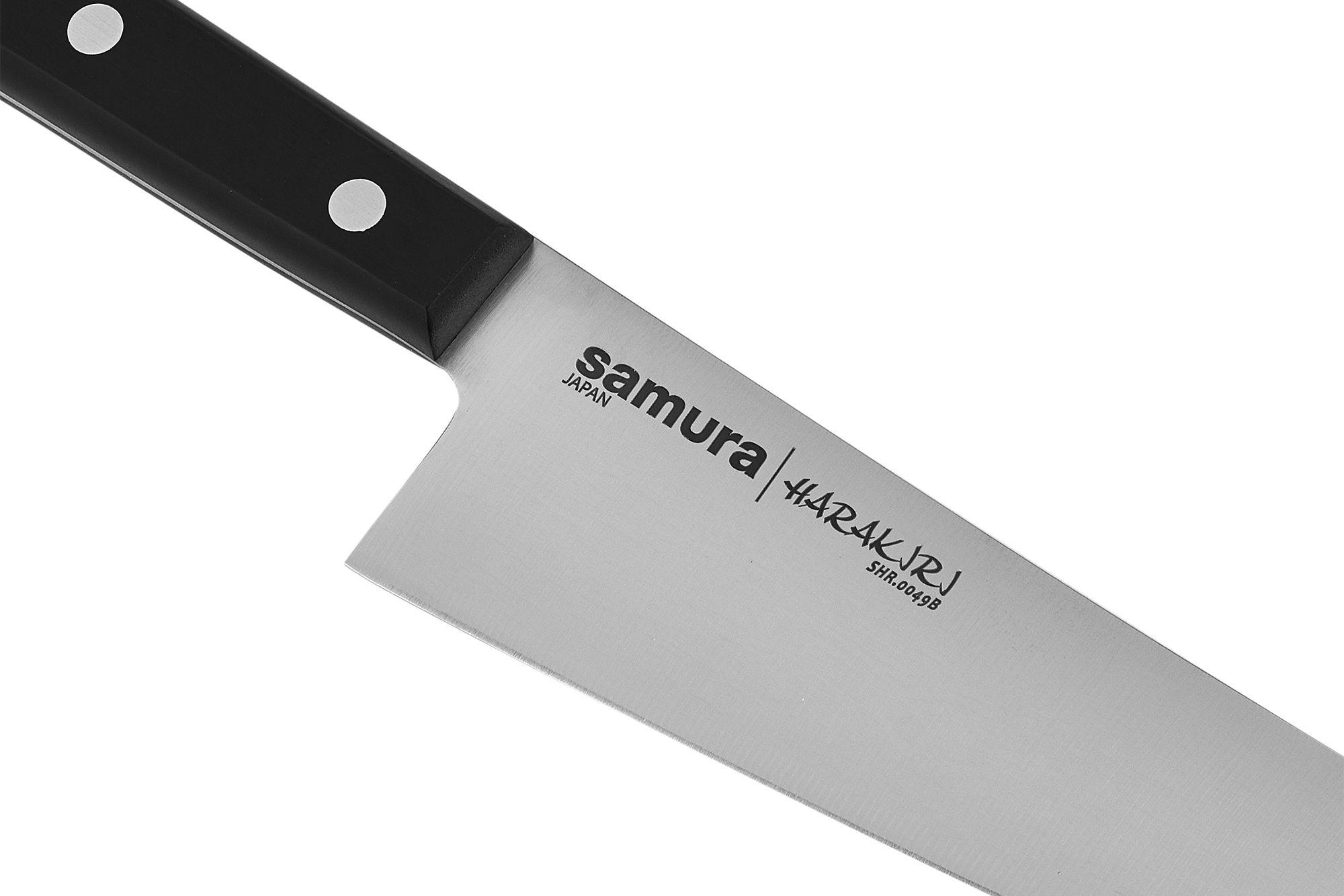 SHR-0049B Нож кухонный "Samura HARAKIRI" длинный слайсер 290мм, корроз.-стойкая сталь, ABS пластик