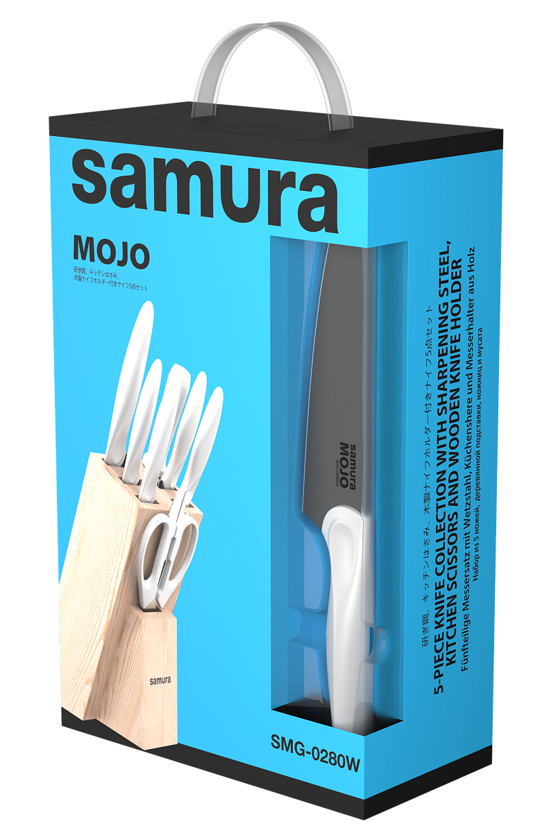 Набор из 5 ножей Samura MOJO SMJ-0280W