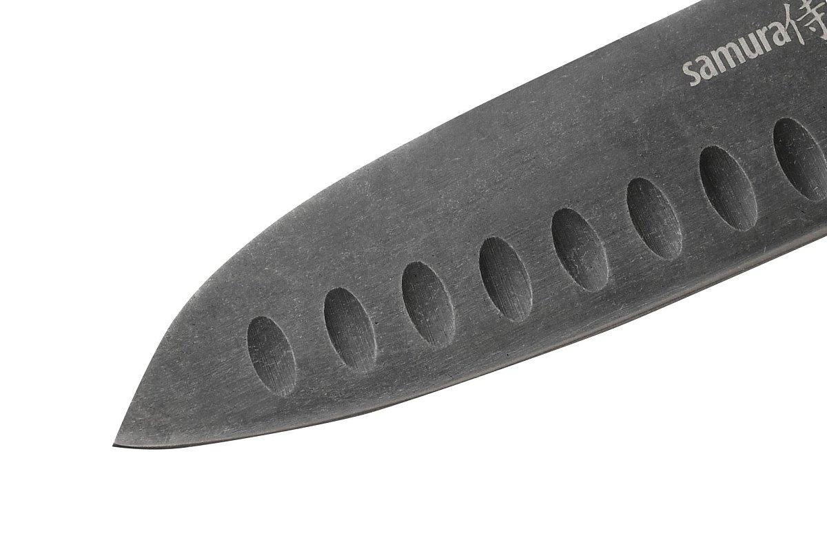 Сантоку Samura Mo-V Stonewash SM-0093B/K