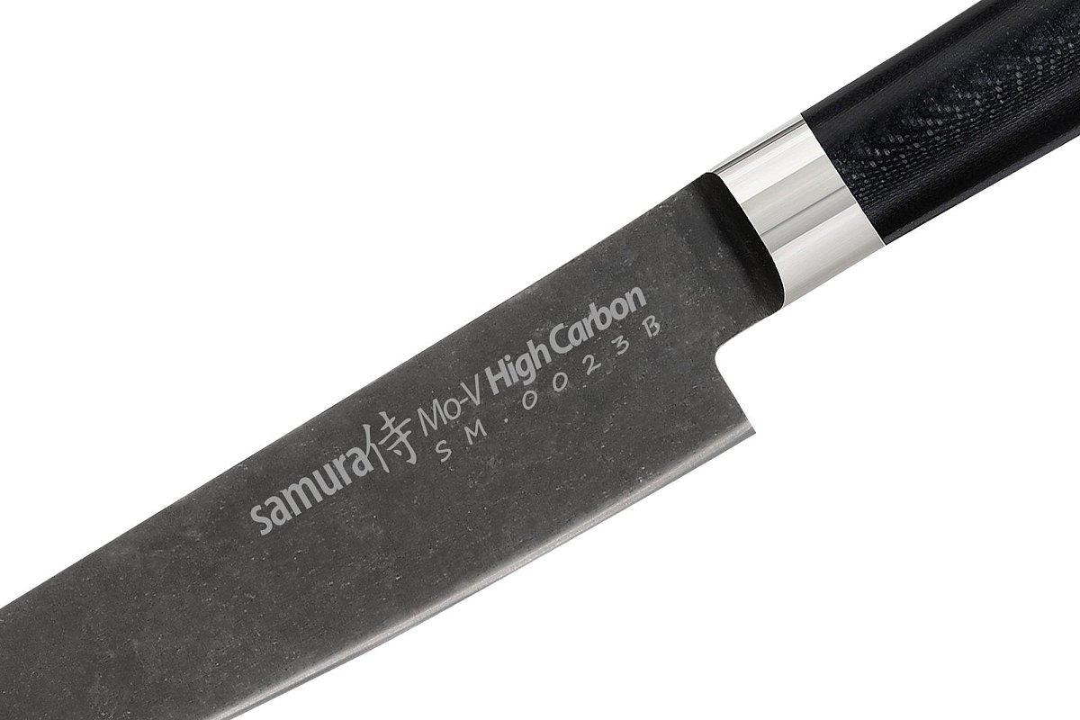 Универсальный нож Samura Mo-V Stonewash SM-0023B