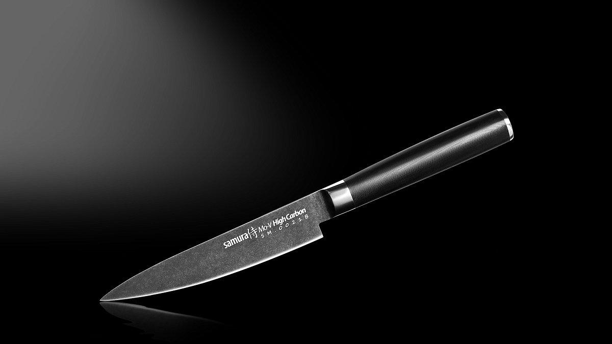 Универсальный нож Samura Mo-V Stonewash SM-0021B