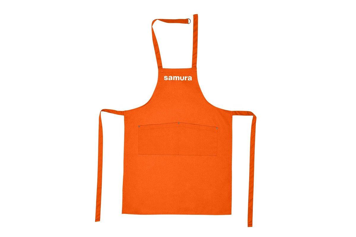 Кухонный фартук "оранжевый" Samura Большой "L" SAP-01OR