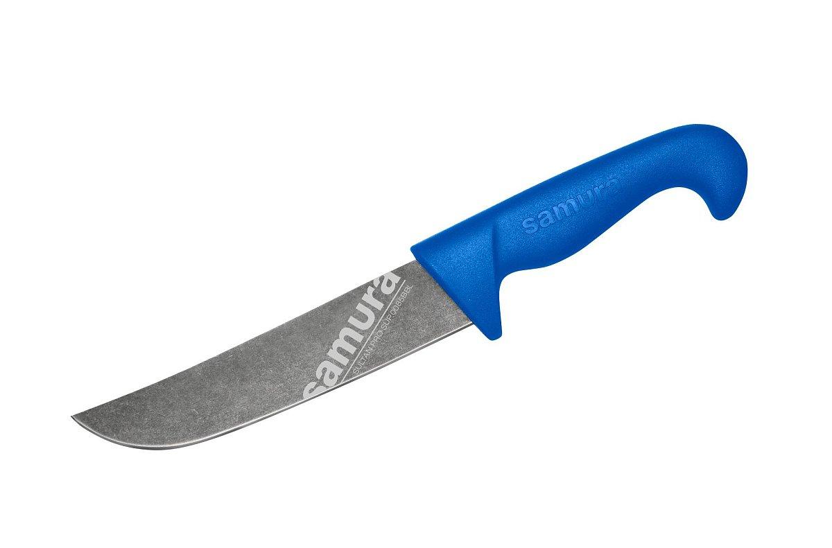 Шеф нож Samura SULTAN PRO SUP-0085BBL с галтовкой