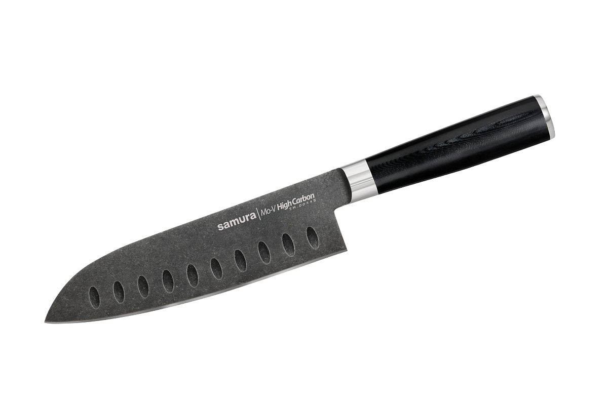 Сантоку Samura Mo-V Stonewash SM-0094B