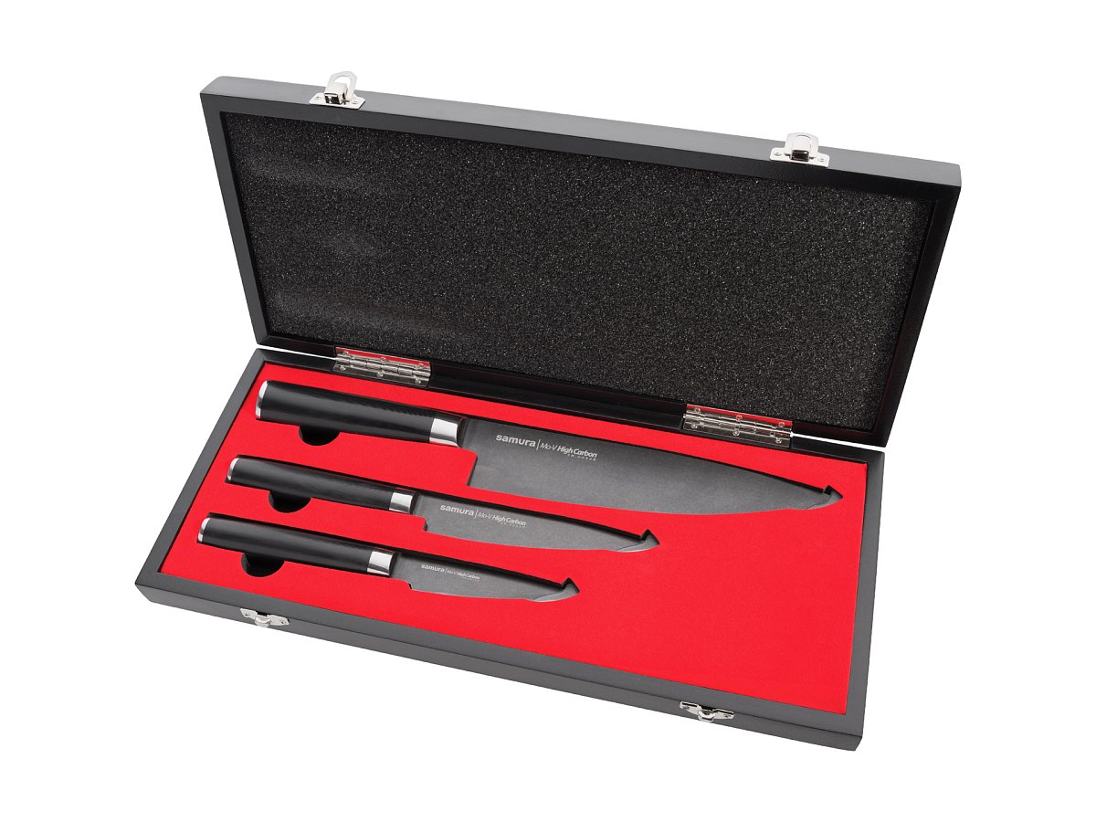  Поварская тройка Samura Mo-V Stonewash SM-0220B