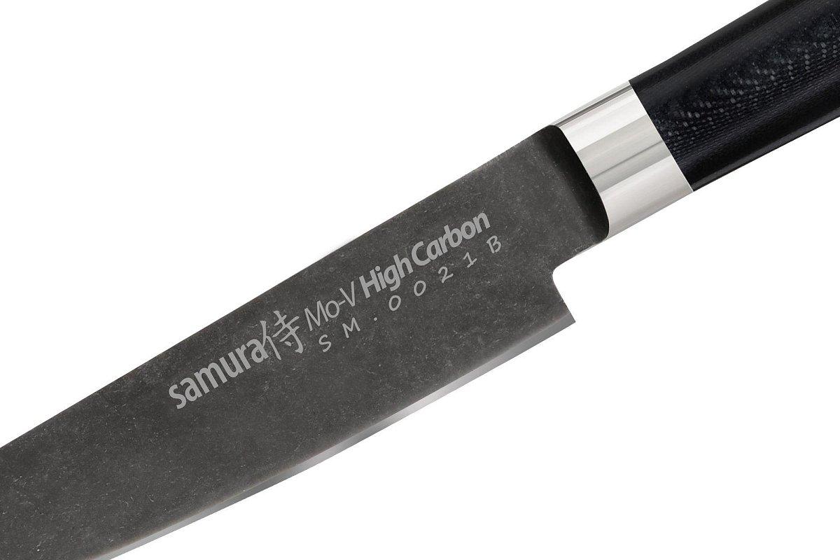 Универсальный нож Samura Mo-V Stonewash SM-0021B