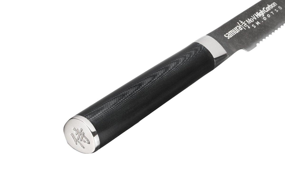 Нож для томатов Samura Mo-V Stonewash SM-0071B/K