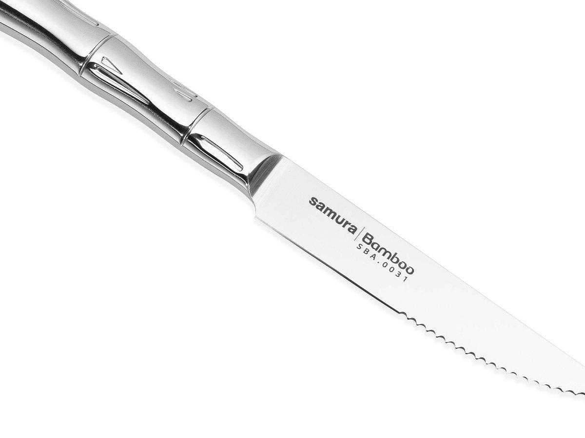 Набор из 4 ножей для стейка  Samura Bamboo SBA-0031S