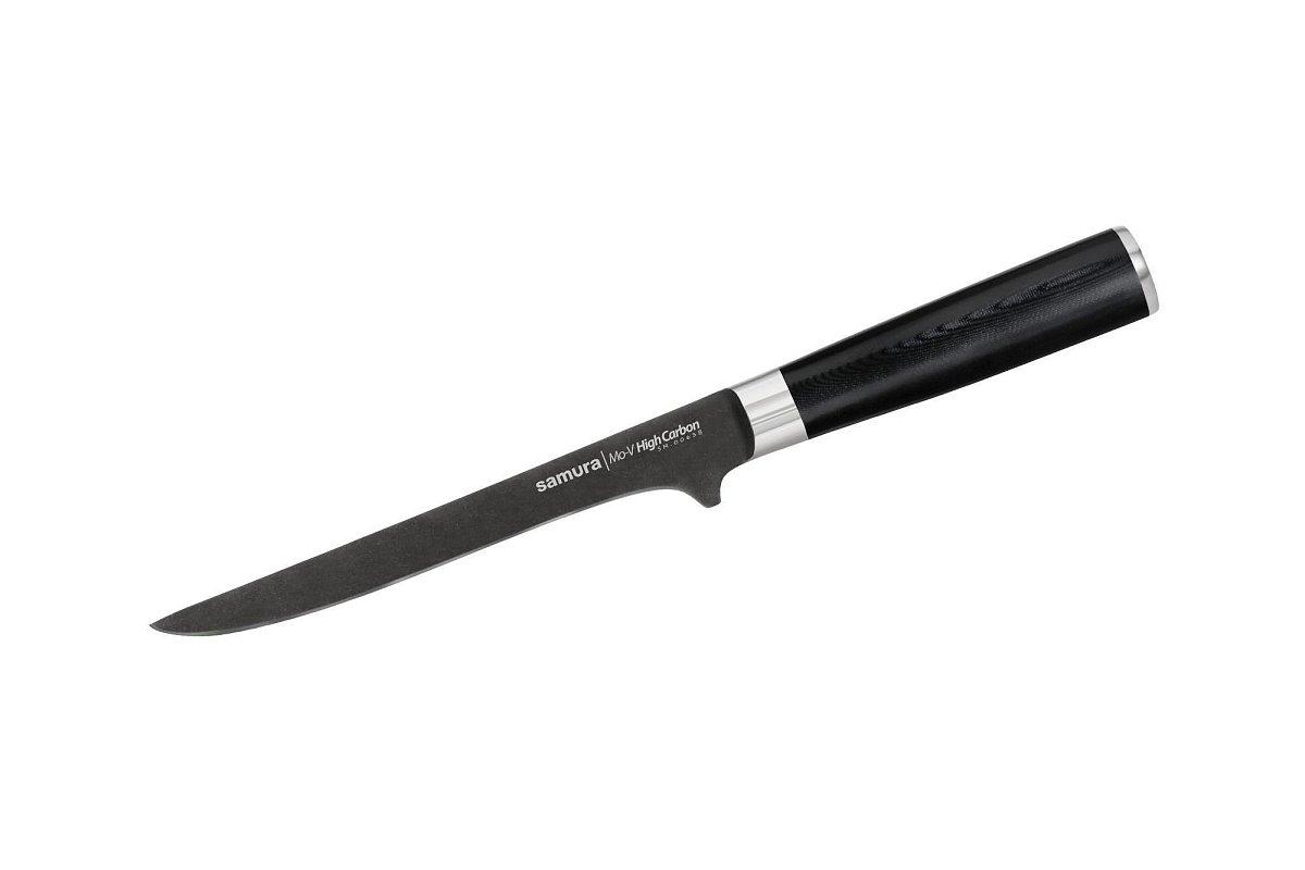 Обвалочный нож Samura Mo-V Stonewash SM-0063B/K