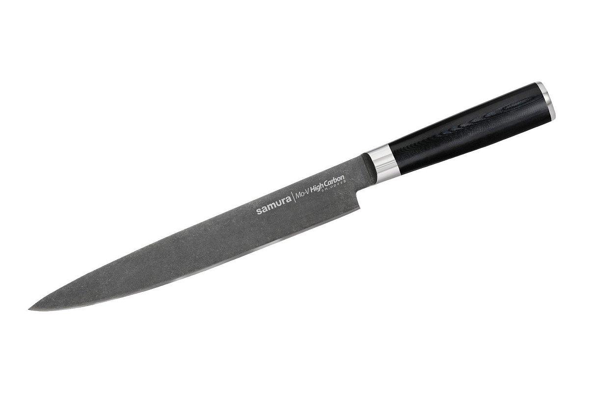 Нож для нарезки (Уценка, повреждена упаковка) Samura Mo-V Stonewash SM-0045B