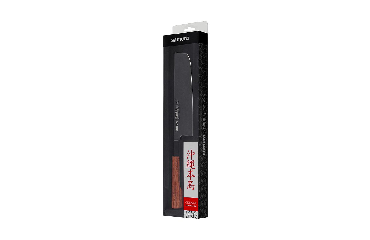 Накири Samura Okinawa Stonewash SO-0174B