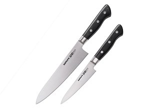 SP-0210 Набор из 2 ножей "Samura Pro-S" (21, 85), G-10 (Уценка)