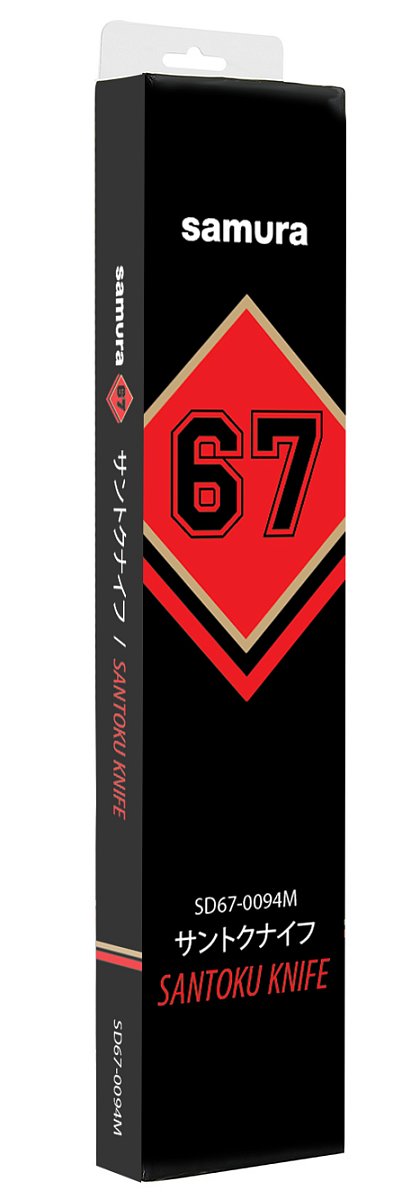 Сантоку Samura 67 Damascus SD67-0094M