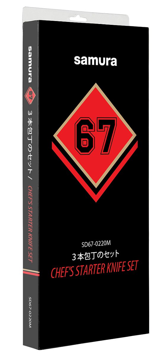 Samura Damascus 67, Микарта Samura SD67-0220M