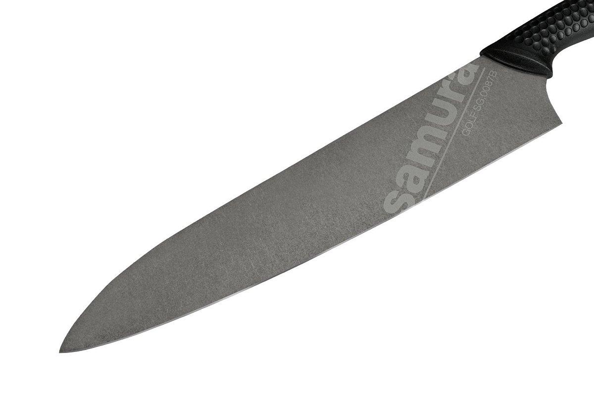 Шеф нож Samura Golf Stonewash SG-0087B/K