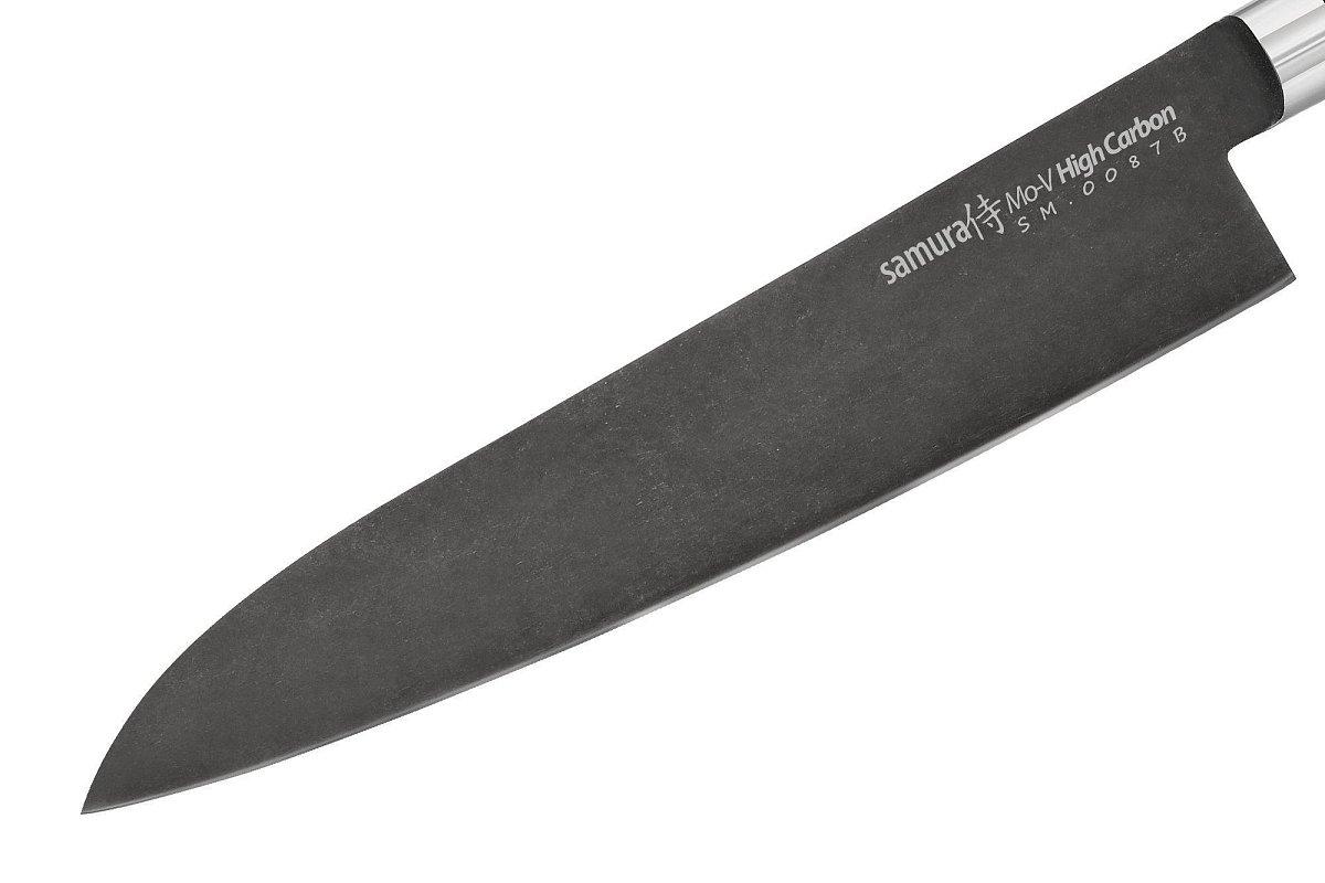 Шеф нож Samura Mo-V Stonewash SM-0087B