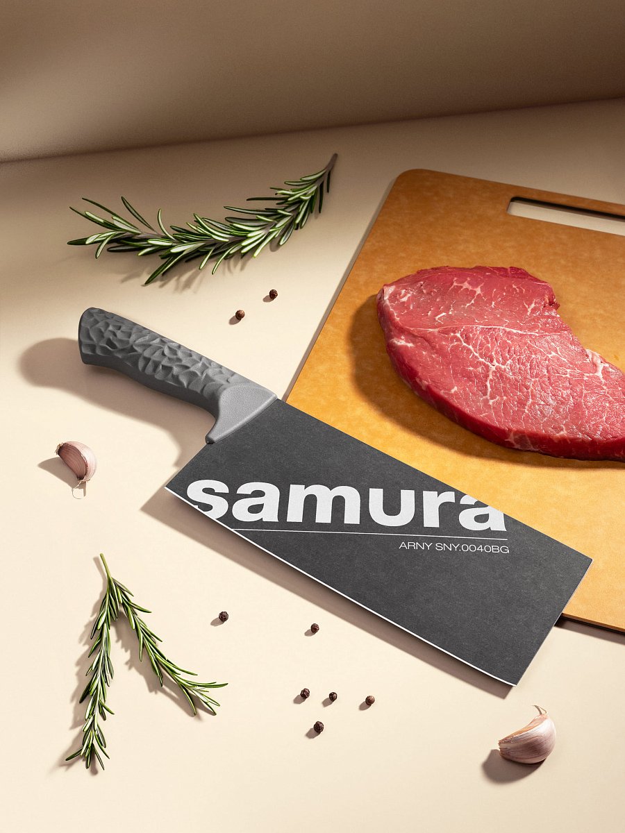  Кухонный топорик Samura Arny SNY-0040BG