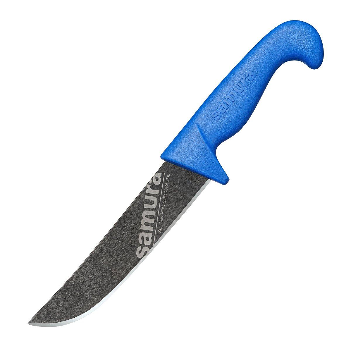 Шеф нож Samura SULTAN PRO SUP-0085BBL с галтовкой