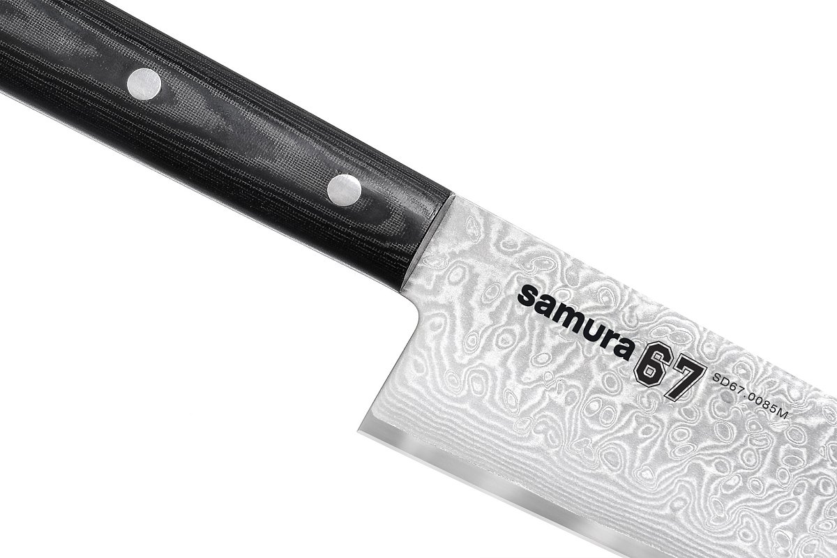 Samura Damascus 67, Микарта Samura SD67-0085M