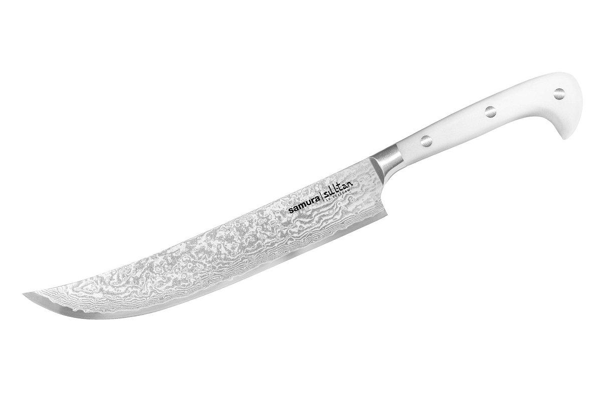 Дамасский кухонный нож Samura SU-0045DBW