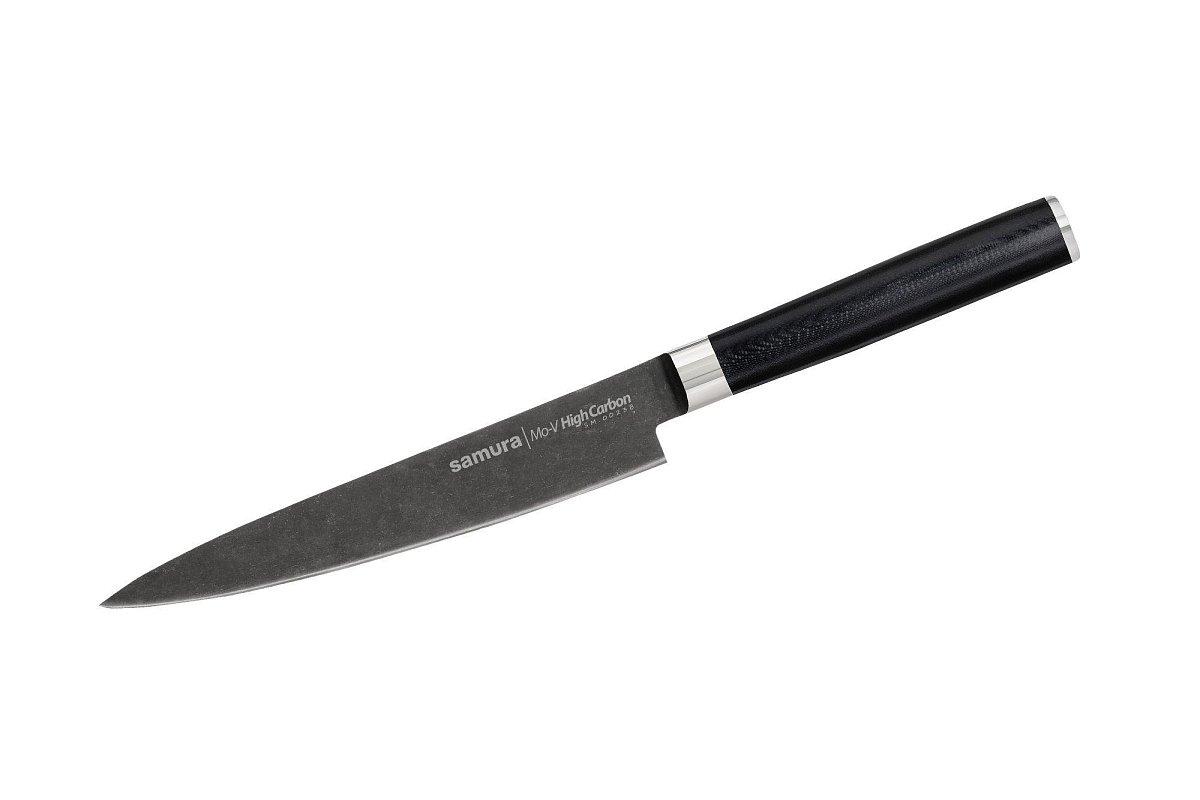 Универсальный нож Samura Mo-V Stonewash SM-0023B