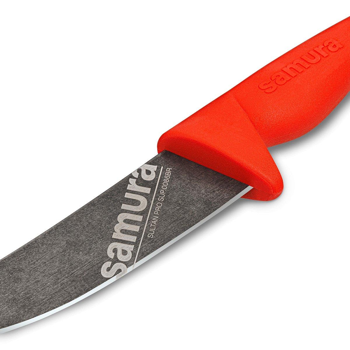 Нож кухонный Samura SULTAN PRO SUP-0086BR с галтовкой