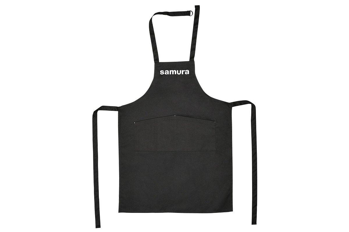 Кухонный фартук "черный" Samura Большой "L" SAP-01B