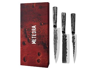 SMT-0220 Набор из 3 кухонных ножей "Samura METEORA" (23, 43, 85), VG-10