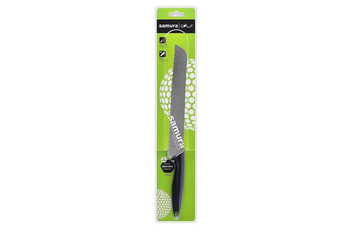 Нож для хлеба Samura Golf Stonewash SG-0055B/K