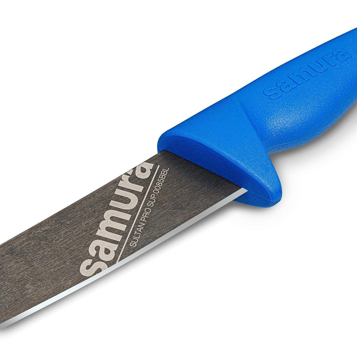 Шеф нож Samura SULTAN PRO SUP-0085BBL с галтовкой