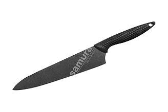 SG-0085B/K Нож кухонный "Samura GOLF Stonewash" Шеф 221 мм, AUS-8