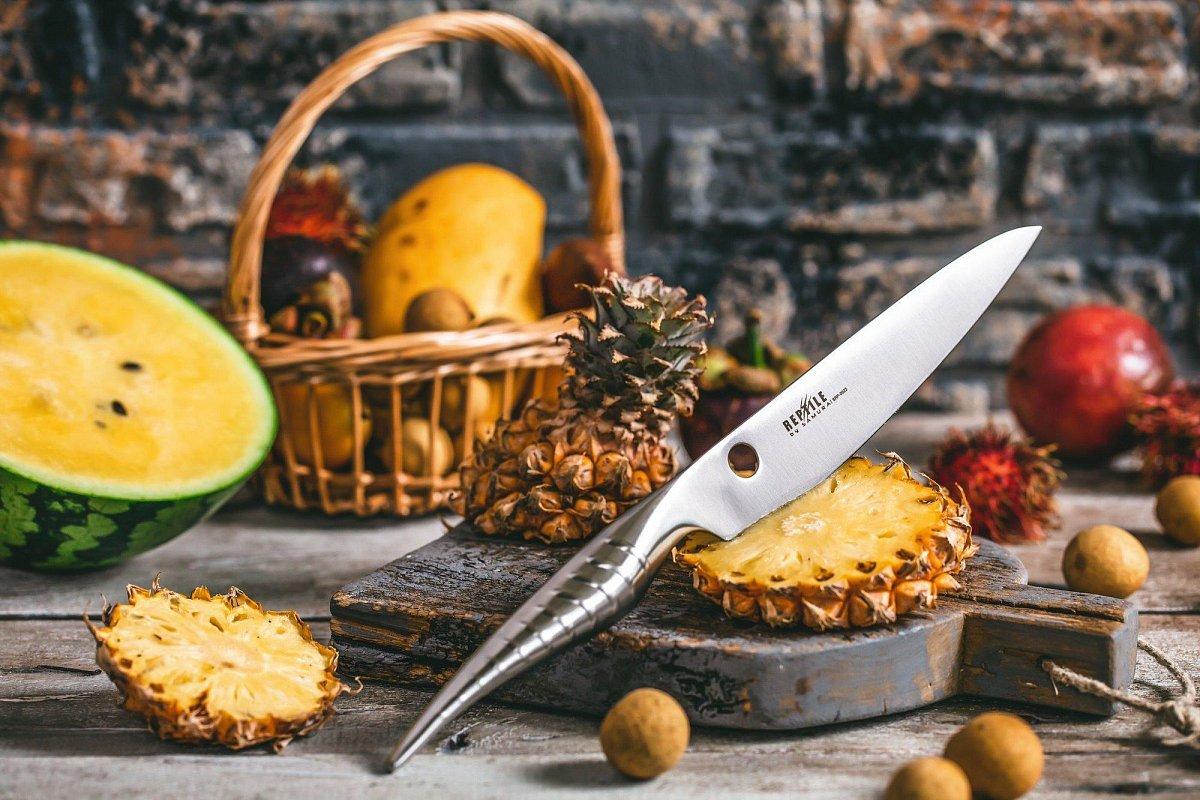 Стальной кухонный нож Samura SRP-0220 