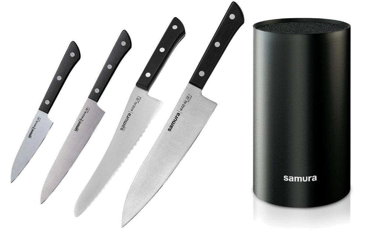  Набор из 4-x ножей Samura Harakiri SHR-08B/5B