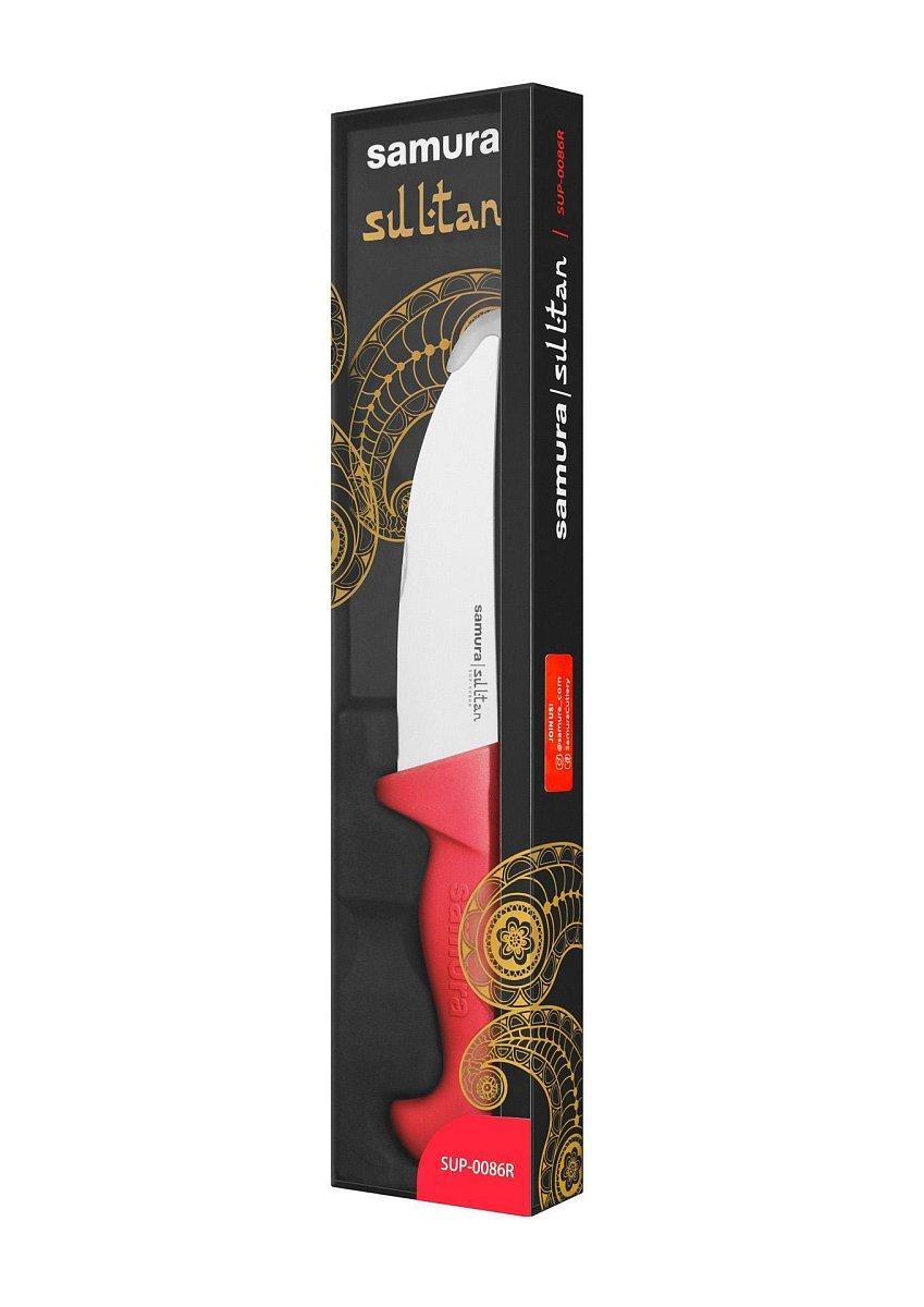 Красная рукоять Samura SUP-0086R 