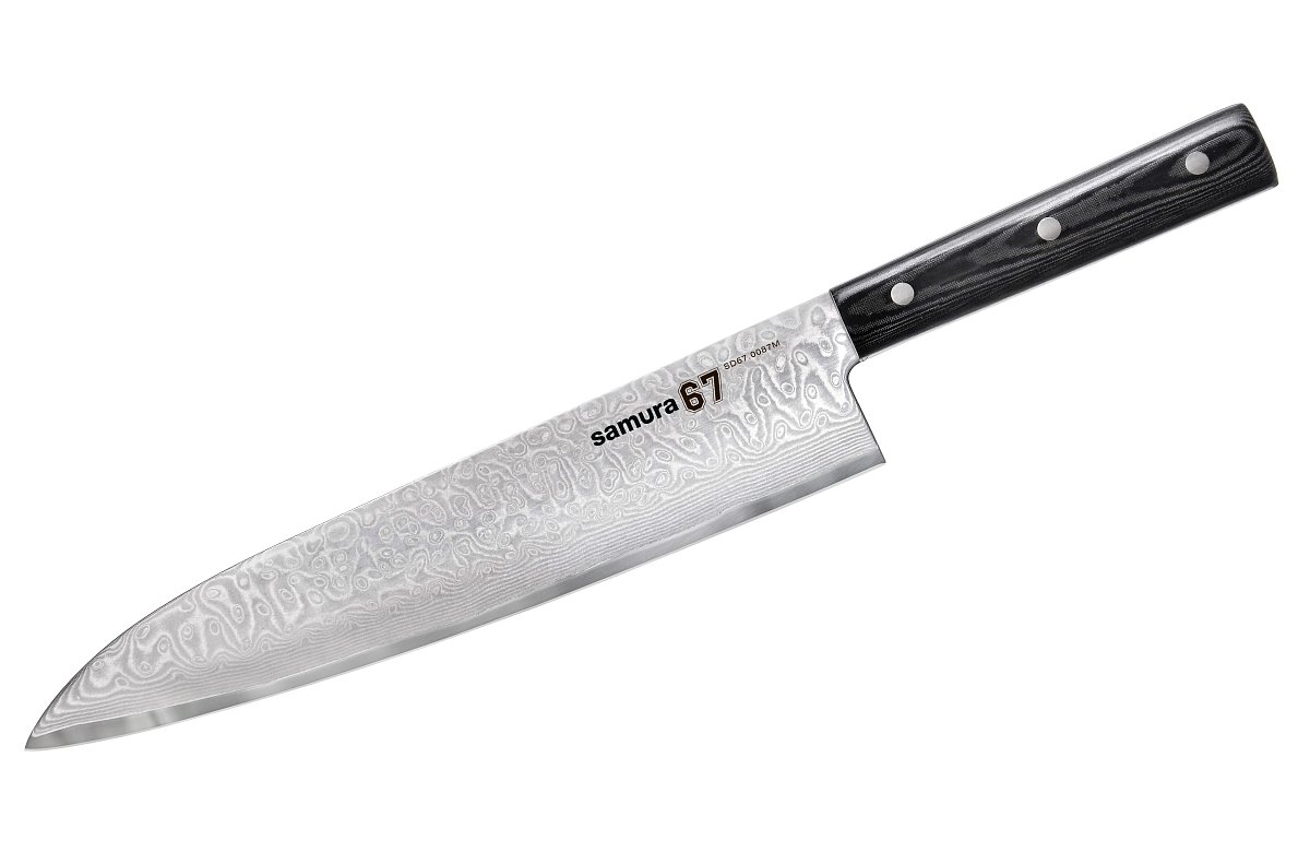 Samura Damascus 67, Микарта Samura SD67-0087M